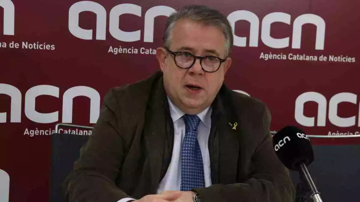 El president del Col·legi de Metges de Barcelona, Jaume Padrós