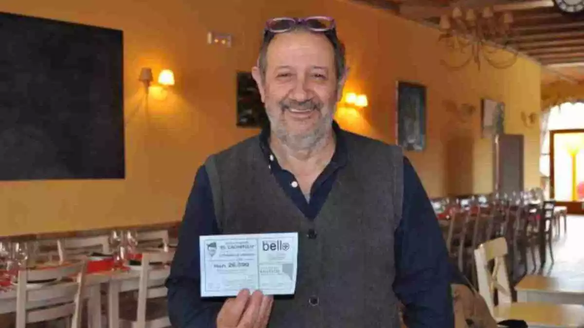 José María Rams, el tarragoní que va repatir més de 2,5 milions d'euros del 'Gordo' de 2019