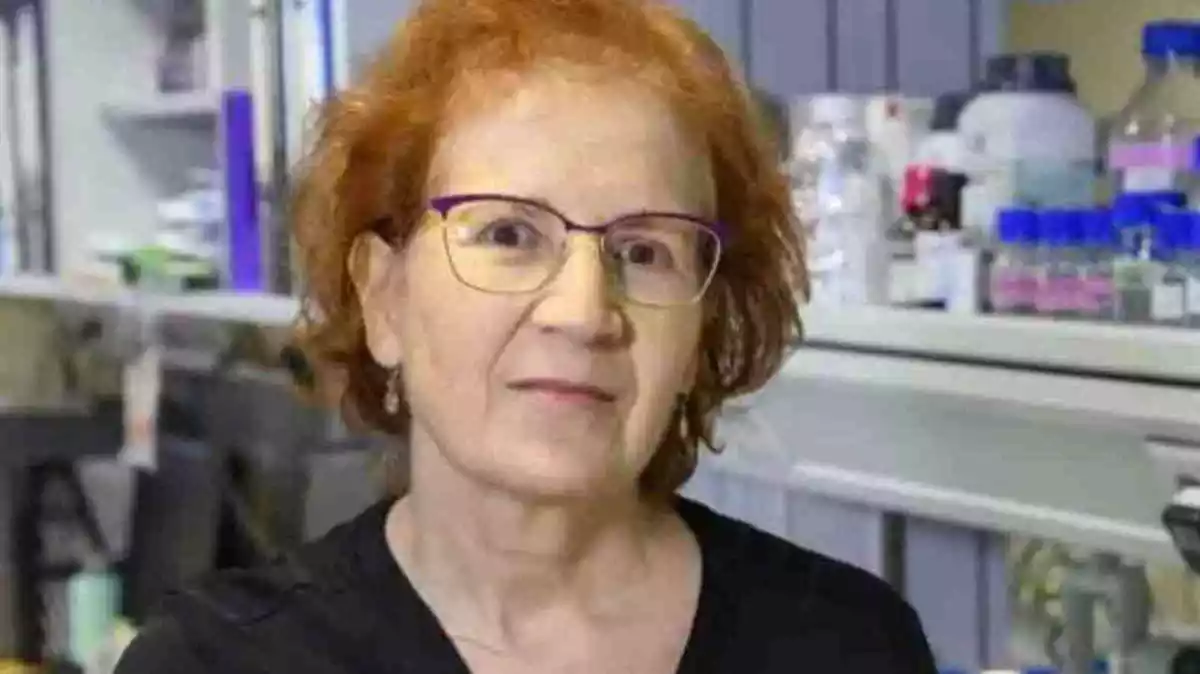 Margarita del Val en una imatge d'arxiu en un laboratori