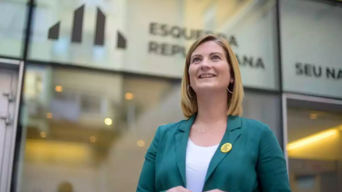 Raquel Sans i Guerra, cap de llista d'ERC a la demarcació de Tarragona per a les elecions al Parlament del 14 de febrer del 2021