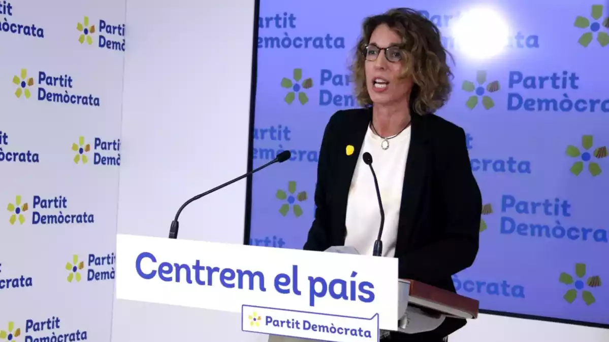 Àngels Chacón, candidata del PDeCAT a la presidència de la Generalitat.