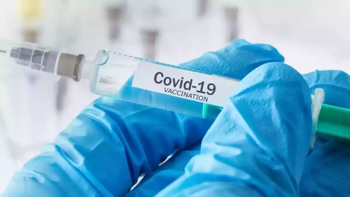 Imatge d'arxiu d'una vacuna contra la Covid-19