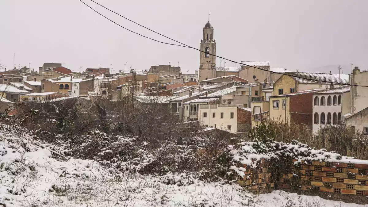 Imatges de postal: La neu tenyeix de blanc les comarques de Tarragona