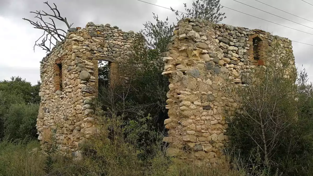 Imatge de l'Abadia del Codony, al municipi de Perafort