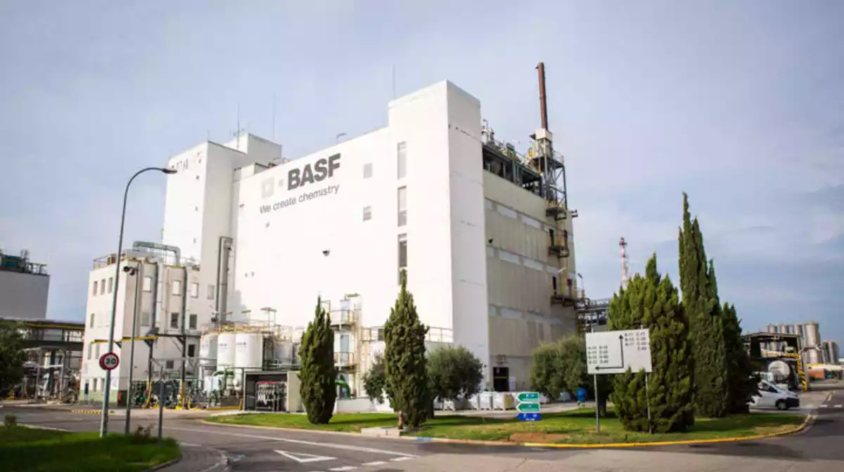 Planta de BASF a Tarragona.