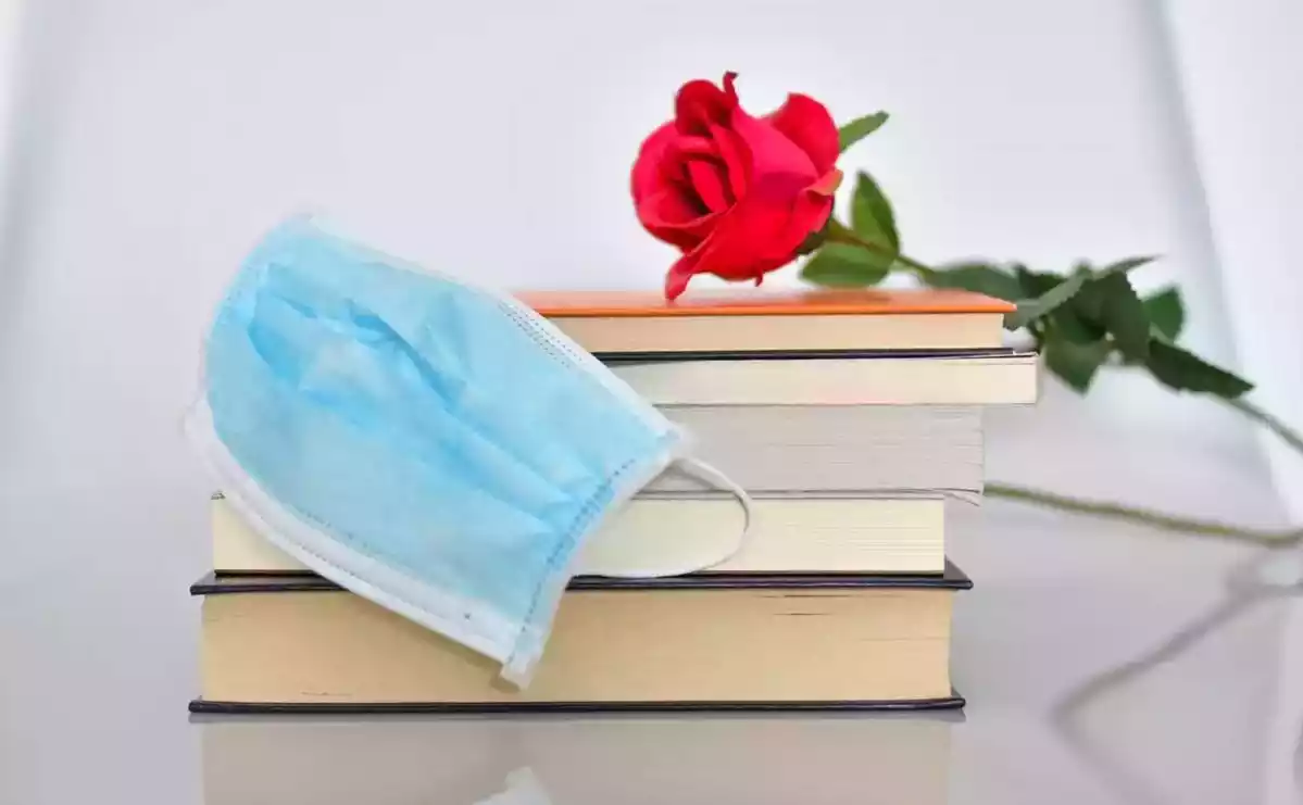 Llibres, roses i mascaretes