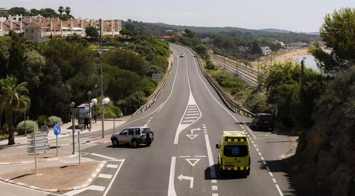 Carretera a Tarragona.