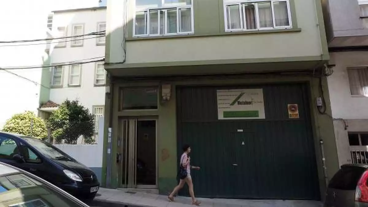 Casa del bebé de dos meses maltratado por sus padres en Lugo