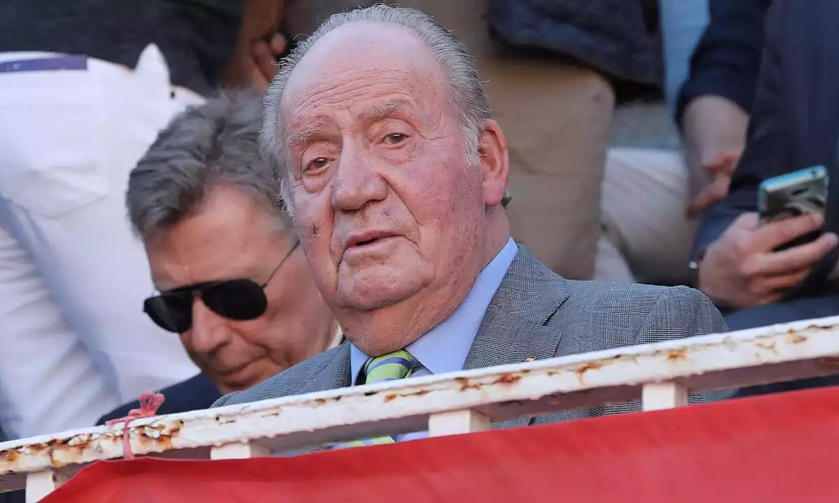 Juan Carlos I asiste a una corrida de toros en la Feria de San Isidro el miércoles 29 de mayo de 2019