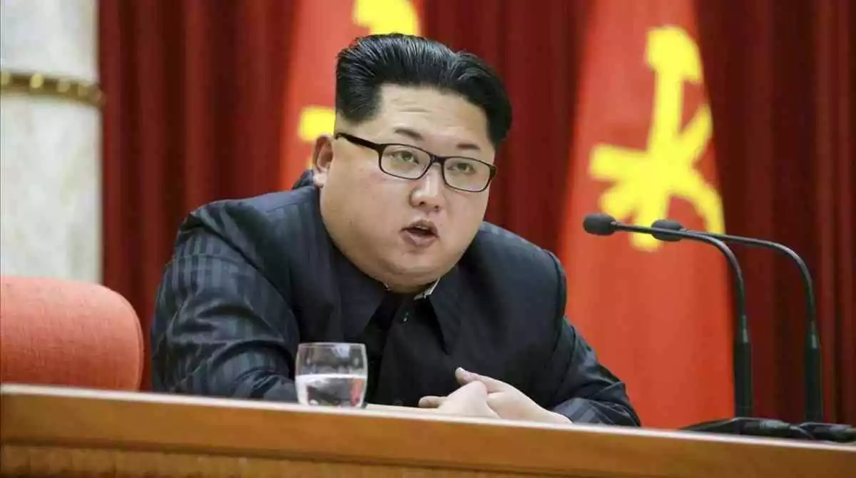 Imagen de archivo del líder nortecoreano Kim Jong Un