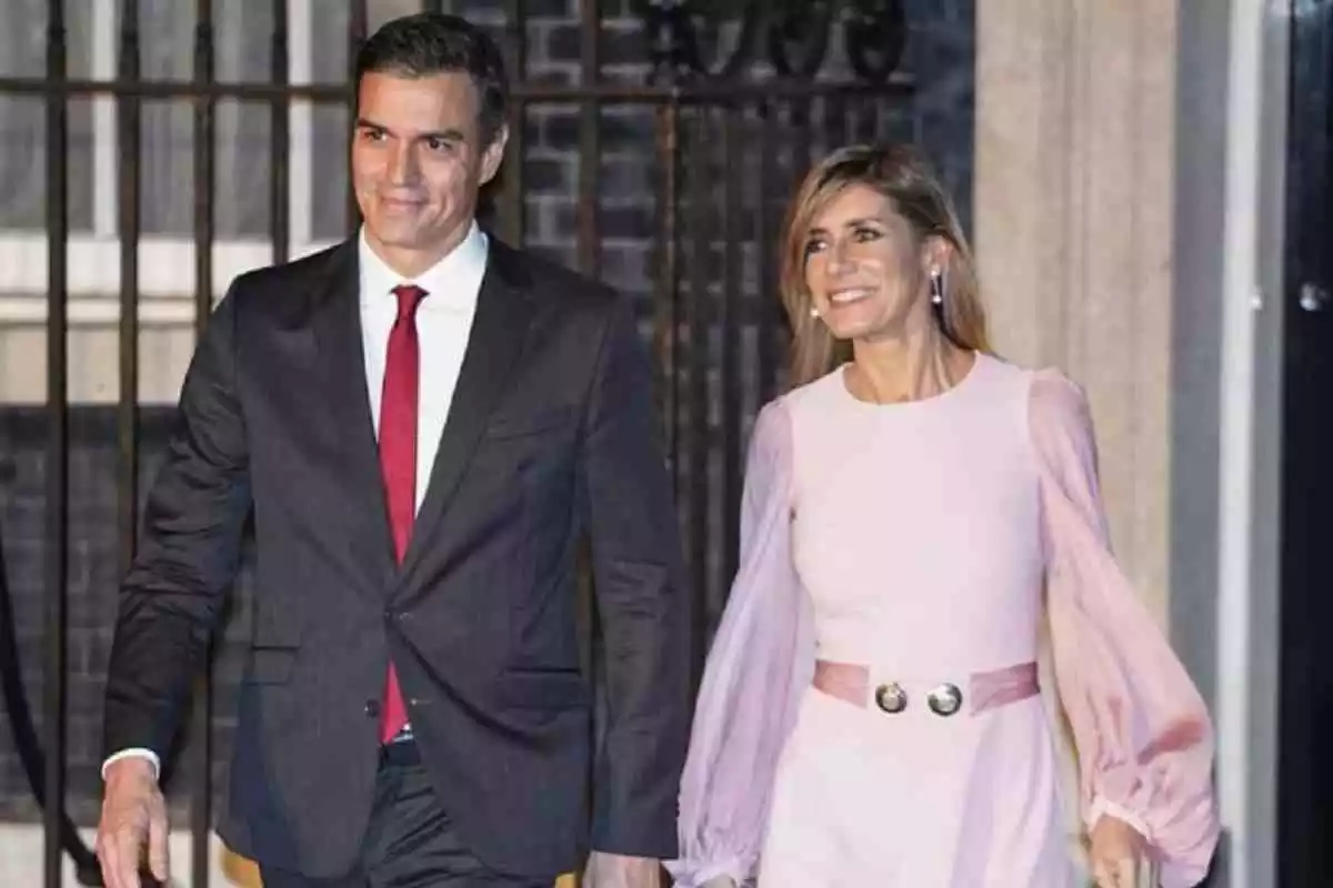 Begoña Gómez y Pedro Sánchez