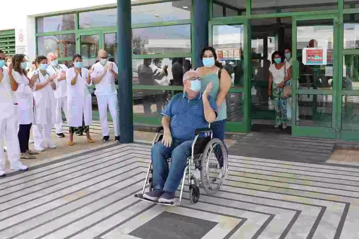 Hombre dado de alta en el hospital Doctor José Molina Orosa de Lanzarote el 23/06/2020