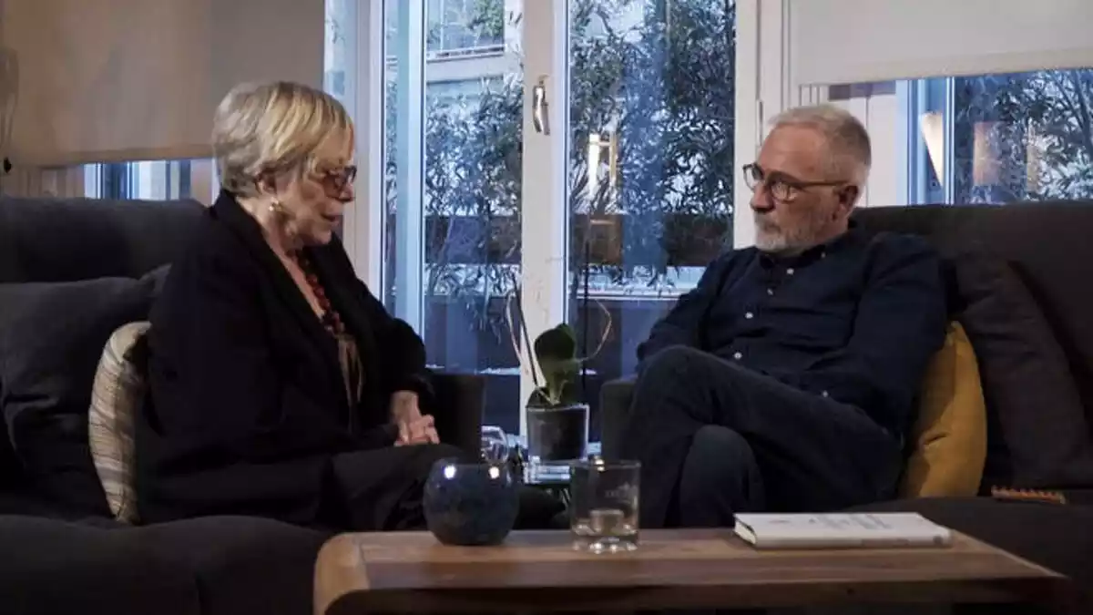 Captura de Rosa María Sardà y Xavier Sardà durante un programa en La Sexta