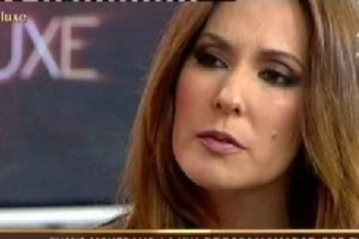 Rosario Mohedano tirste en una entrevista en Telecinco