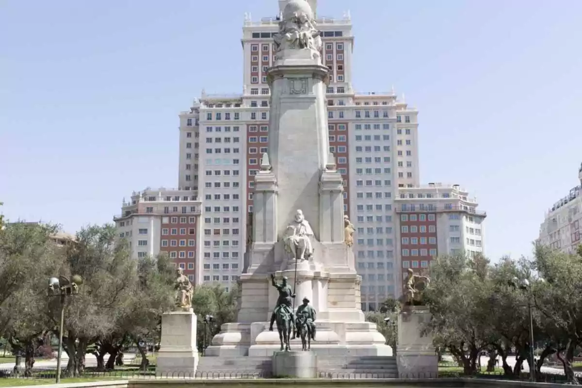 Plaza España de Madrid