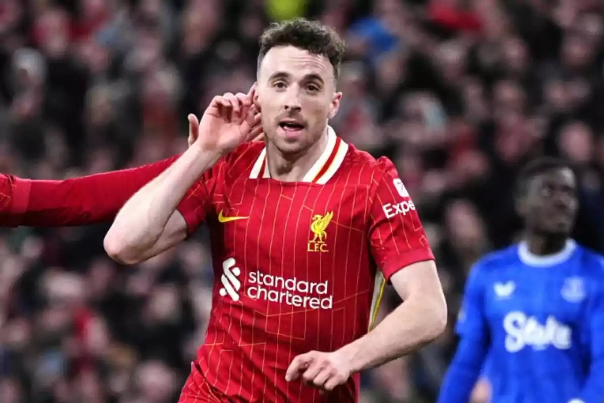 Liverpool player Diogo Jota