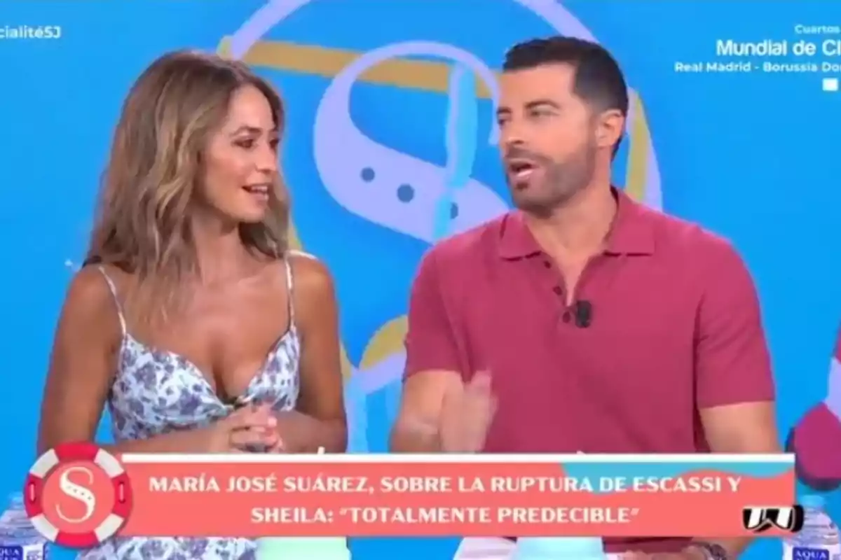María Verdoy and Antonio Santana hosting 'Socialité' María Verdoy and Antonio Santana hosting 'Socialité'