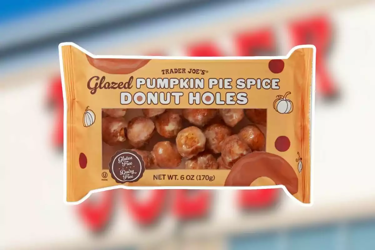 Trader Joe's Pumpkin Pie Spice Glazed Donut Pack