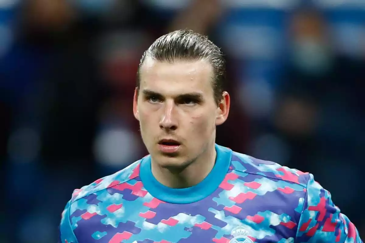 Andriy Lunin close-up photo Andriy Lunin close-up photo