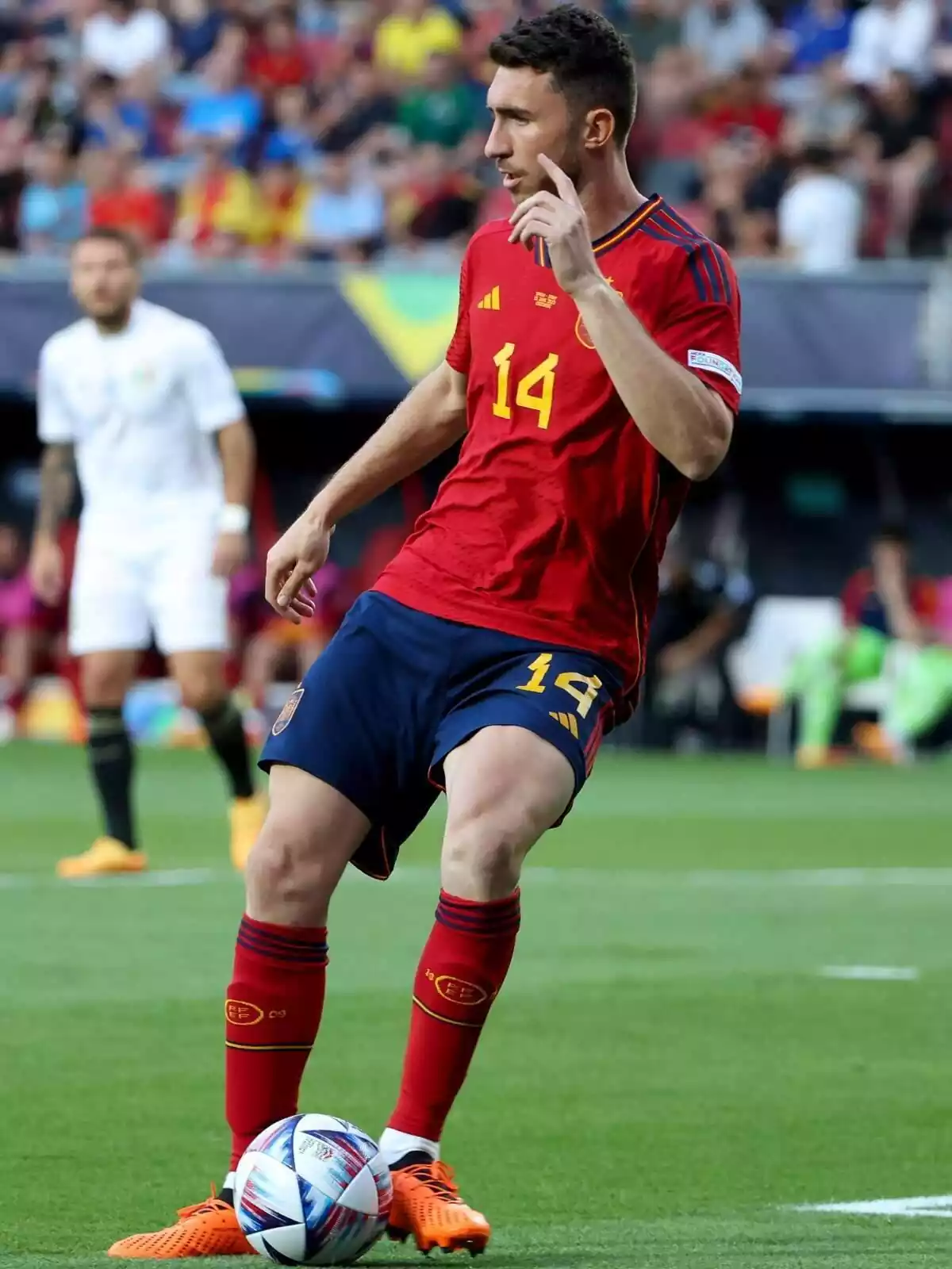 Aymeric Laporte amb la Selecció