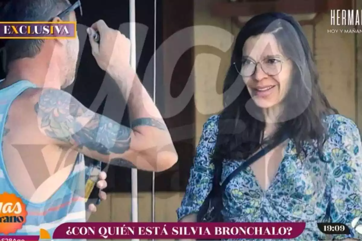 Captura de pantalla del programa 'Y ahora Sonsoles' mostrant imatges en exclusiva de Silvia Bronchalo somrient amb ulleres mentre està acompanyada a Tailàndia