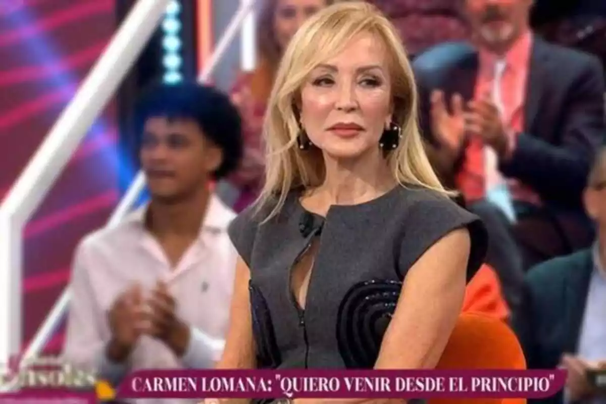 Captura de 'Y ahora Sonsoles' amb Carmen Lomana com a col·laboradora