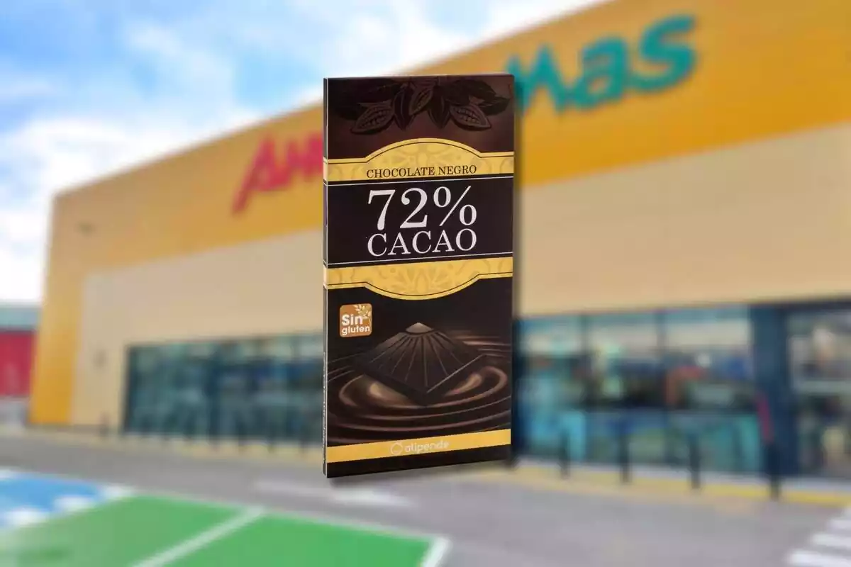 Xocolata negra 72% cacau de Alipende