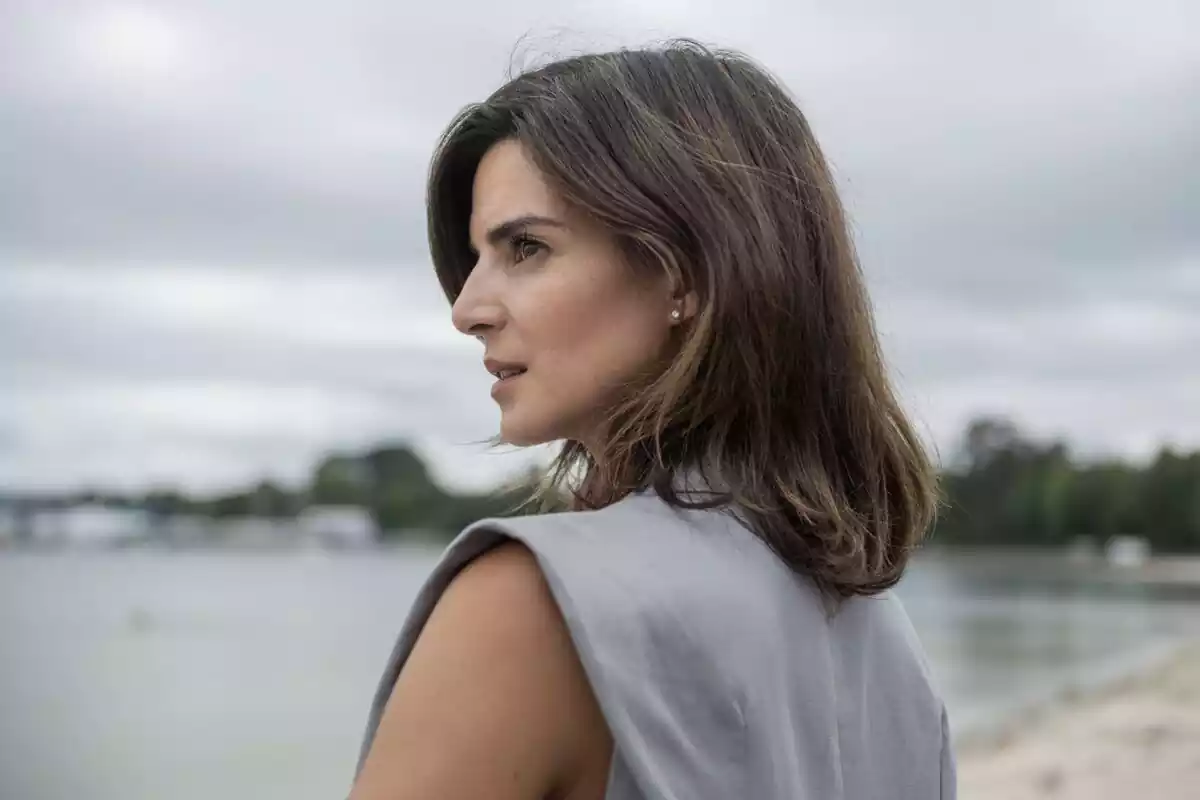 Fotografia de Clara Llac com a protagonista de Clans de Netflix Fotografia de Clara Llac com a protagonista de Clans de Netflix