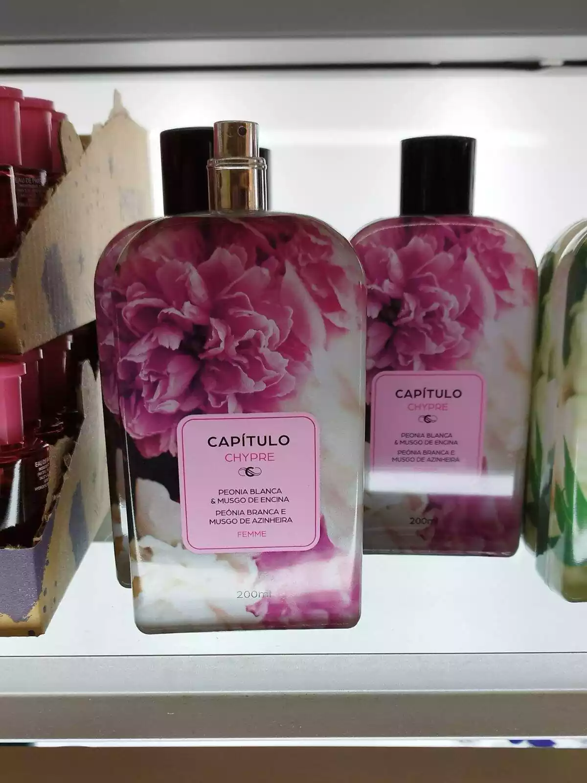 Imatge de diversos perfums Capítol Xipre que es venen a Mercadona