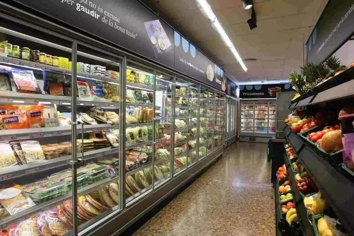 Imatge neveres del supermercat