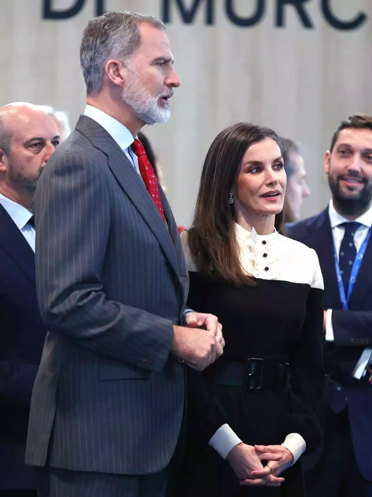 us Reis, Felip VI i Letizia, durant la 44a edició de la Fira Internacional del Turisme, Fitur 2024, a IFEMA Madrid, a 24 de gener de 2024, a Madrid us Reis, Felip VI i Letizia, durant la 44a edició de la Fira Internacional del Turisme, Fitur 2024, a IFEMA Madrid, a 24 de gener de 2024, a Madrid