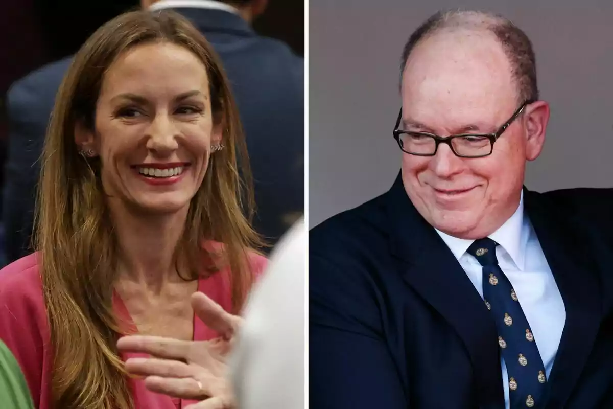 Two smiling people in a side-by-side photo montage, a woman with long hair and a pink blouse on the left and a man with glasses and a dark suit on the right. Two smiling people in a side-by-side photo montage, a woman with long hair and a pink blouse on the left and a man with glasses and a dark suit on the right.