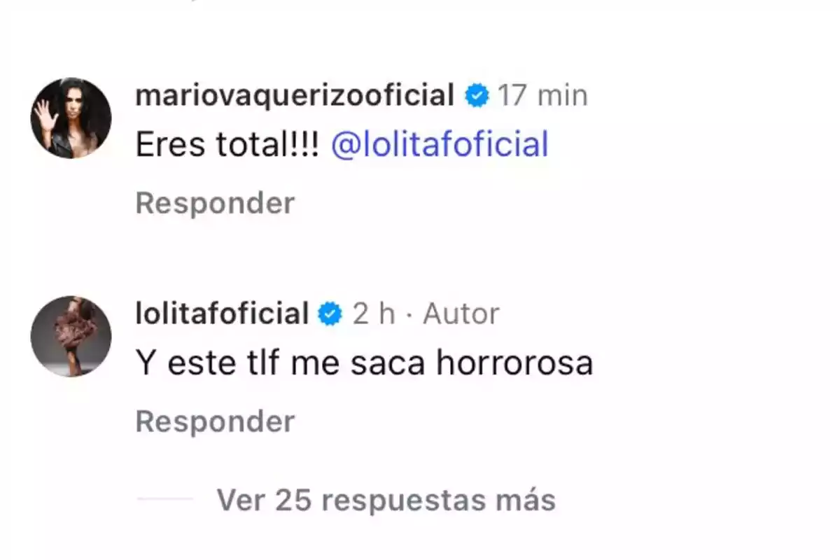 Una conversa a les xarxes socials on un usuari comenta Una conversa a les xarxes socials on un usuari comenta