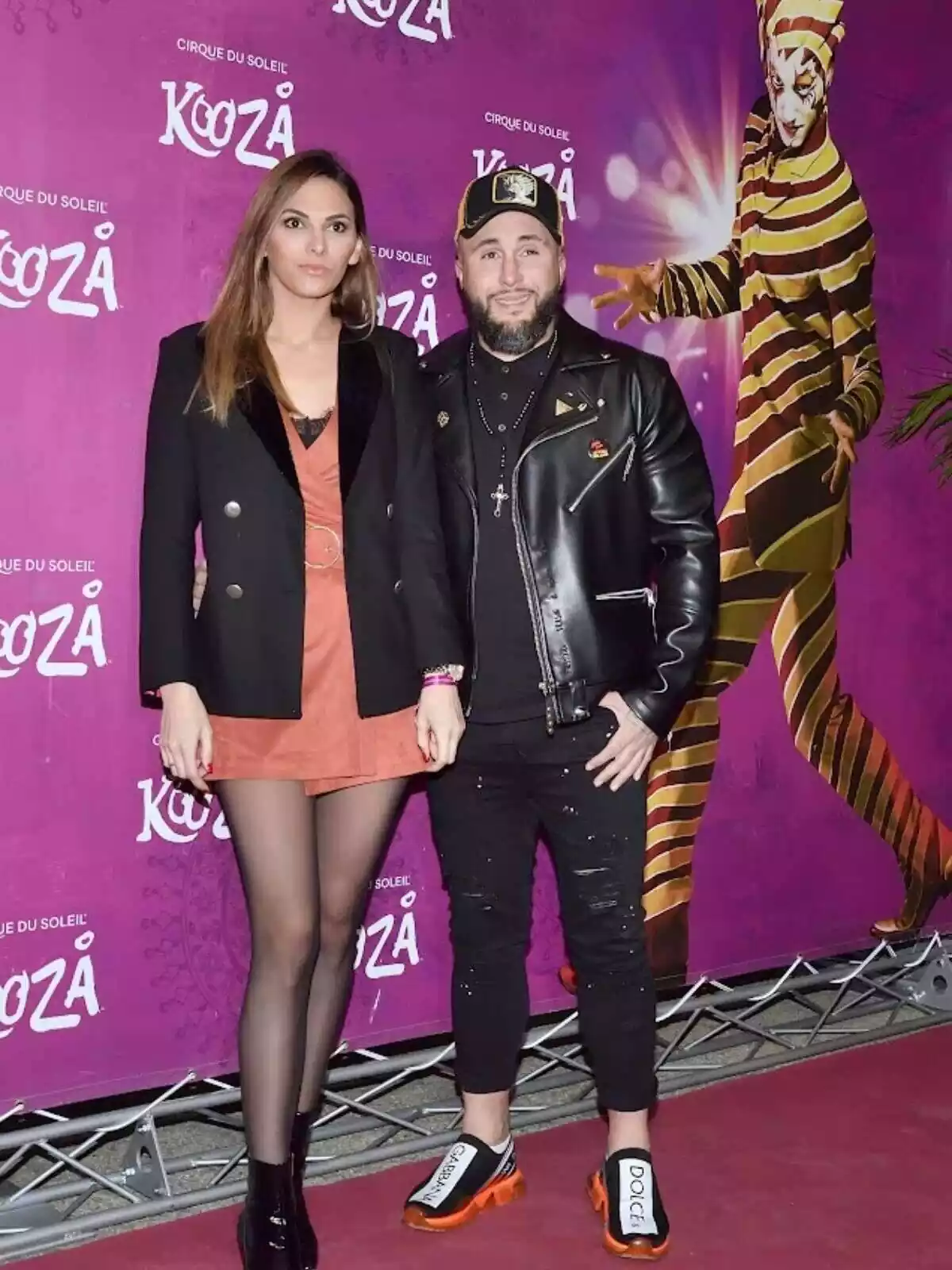 Irene Rosales i Kiko Rivera en una premiere del Cirque du Soleil