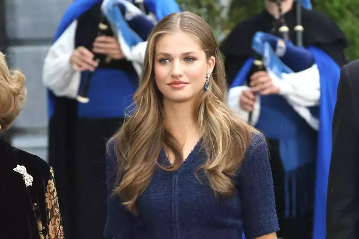 Leonor con rostro neutro en el Premio Princesa de Asturias Leonor con rostro neutro en el Premio Princesa de Asturias