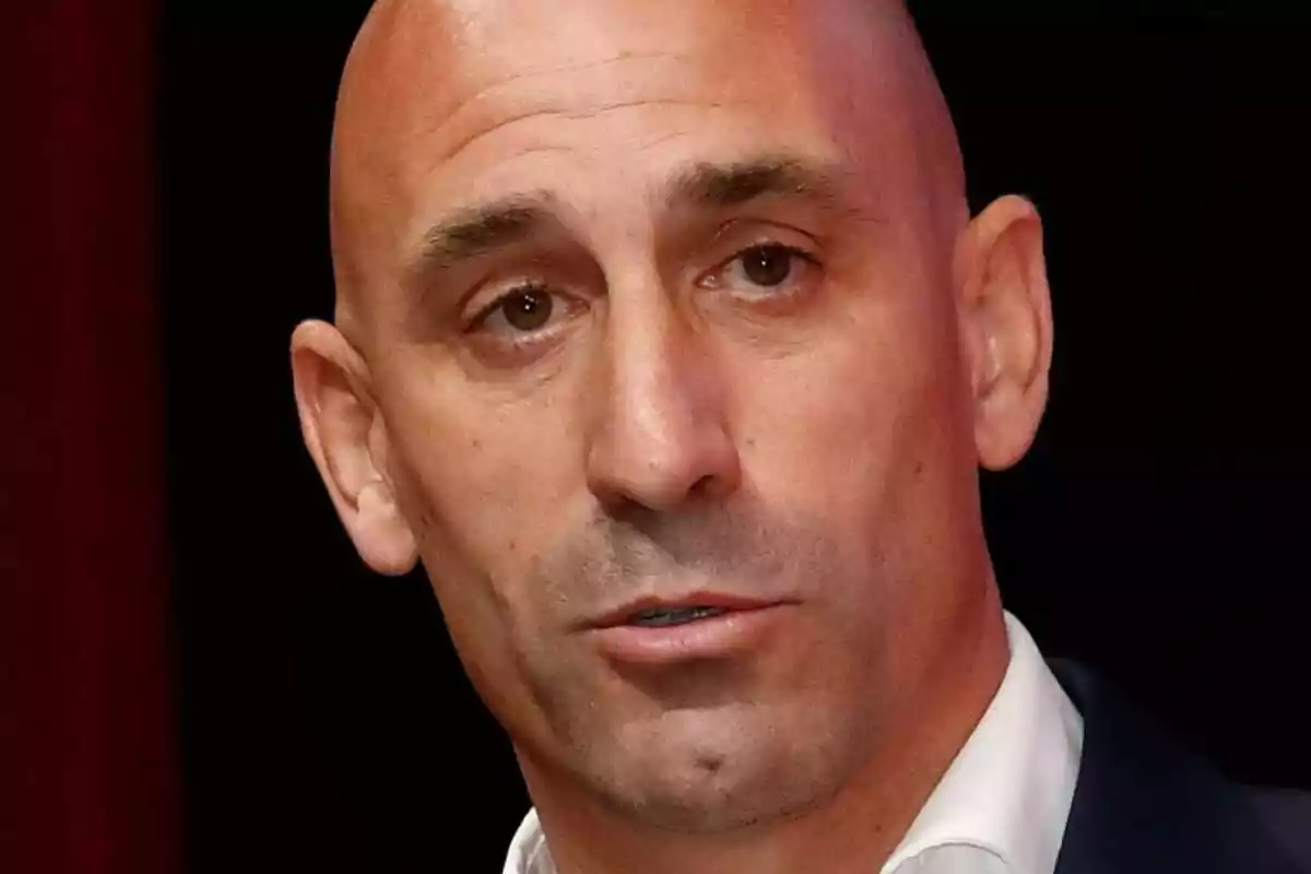 Primer pla de Luis Rubiales