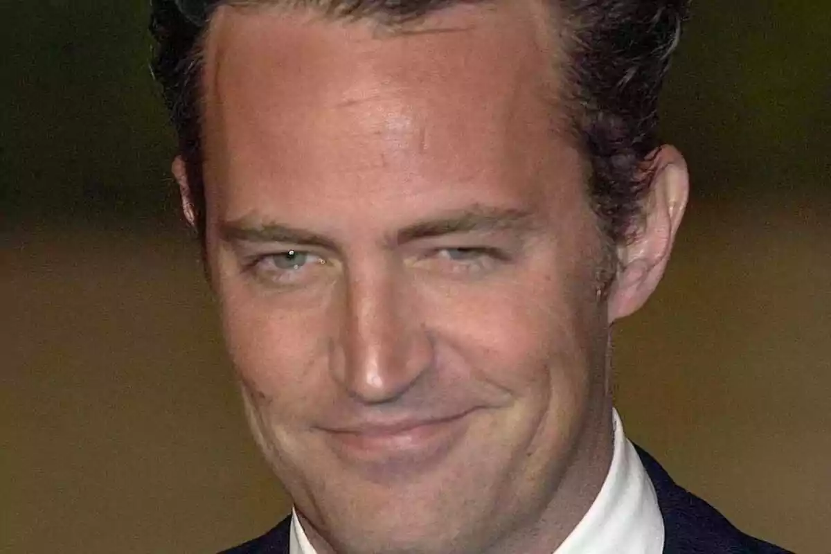 Image of the American actor Matthew Perry, known for 'Friends' Image of the American actor Matthew Perry, known for 'Friends'