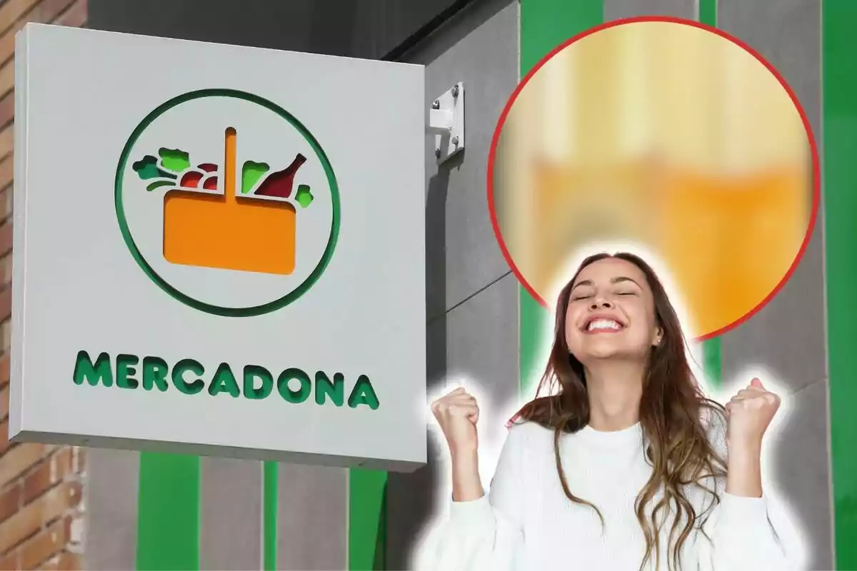 Dona feliç a Mercadona