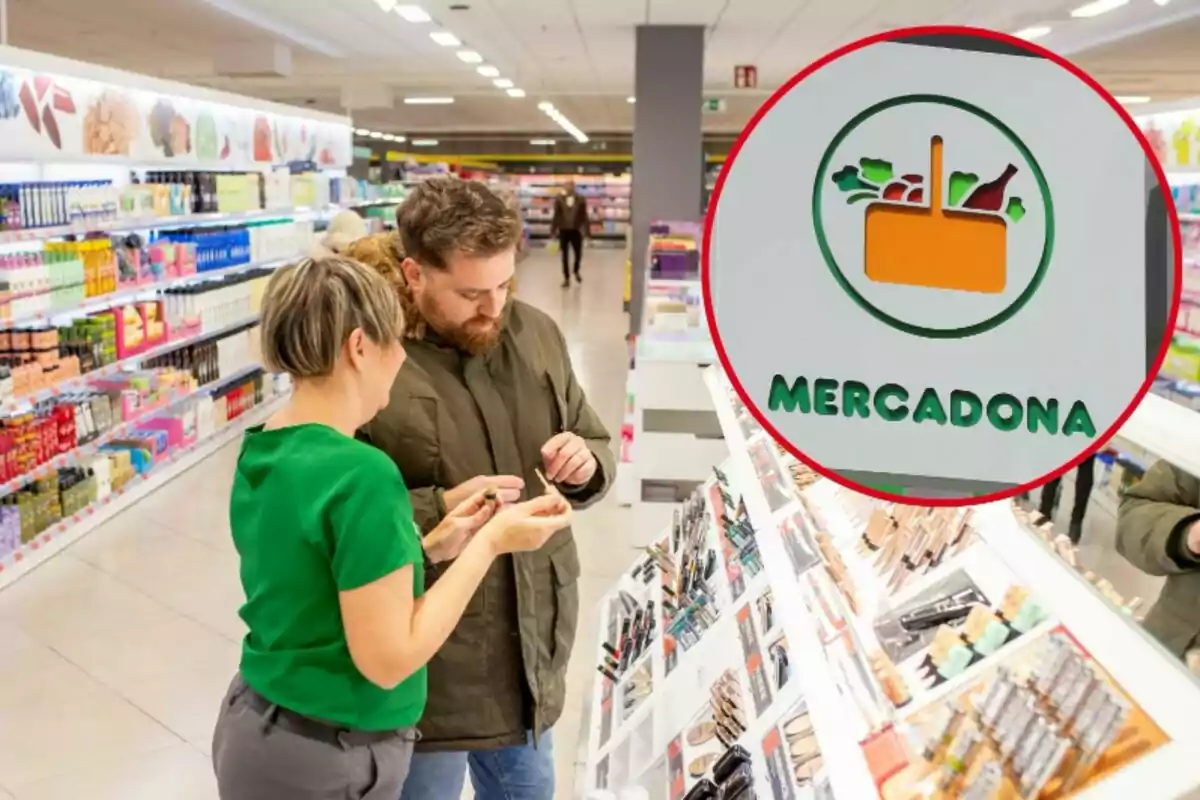 Secció de maquillatge de Mercadona