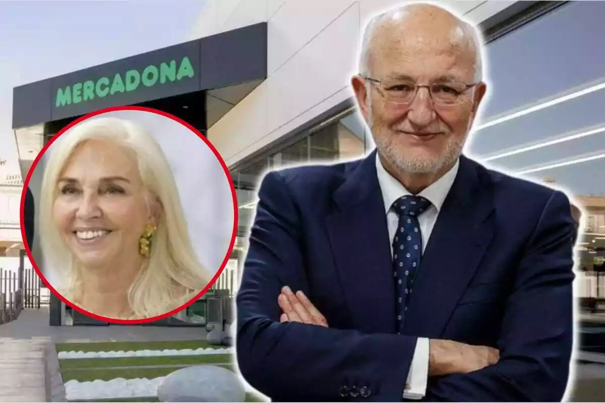 Muntatge d'Hortensia Herrero, dona de Juan Roig, propietari de Mercadona