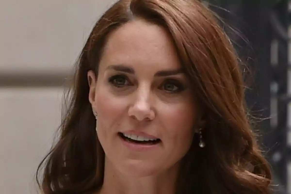 Primer pla de Kate Middleton