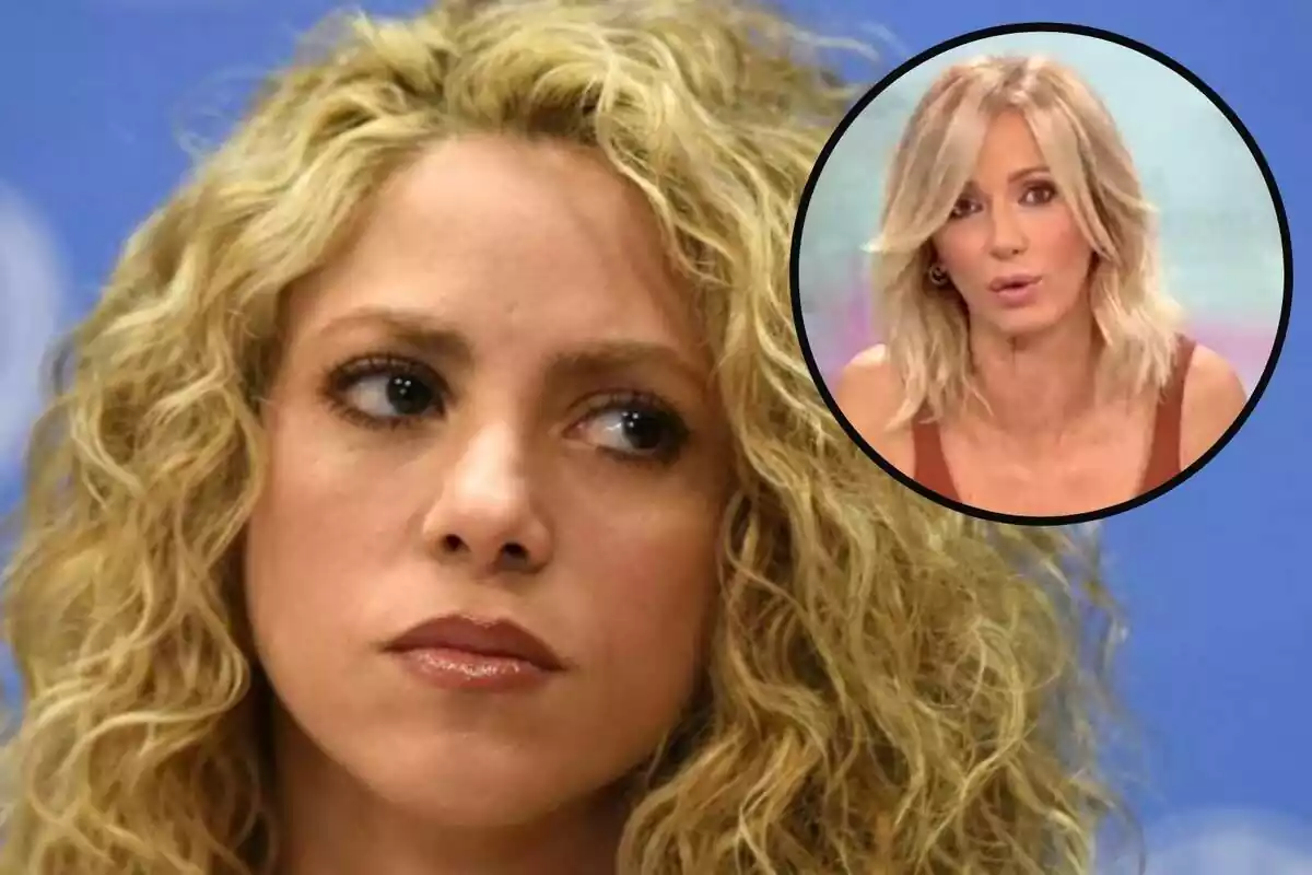 Muntatge entre Suanna Griso i Shakira
