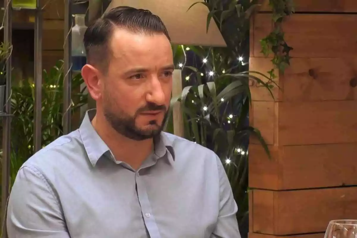 Jaume, un comensal de 'First Dates'