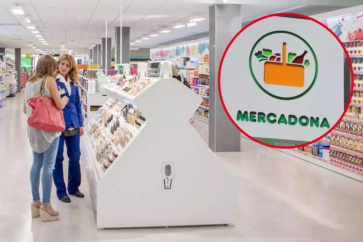 Secció de maquillatge de Mercadona