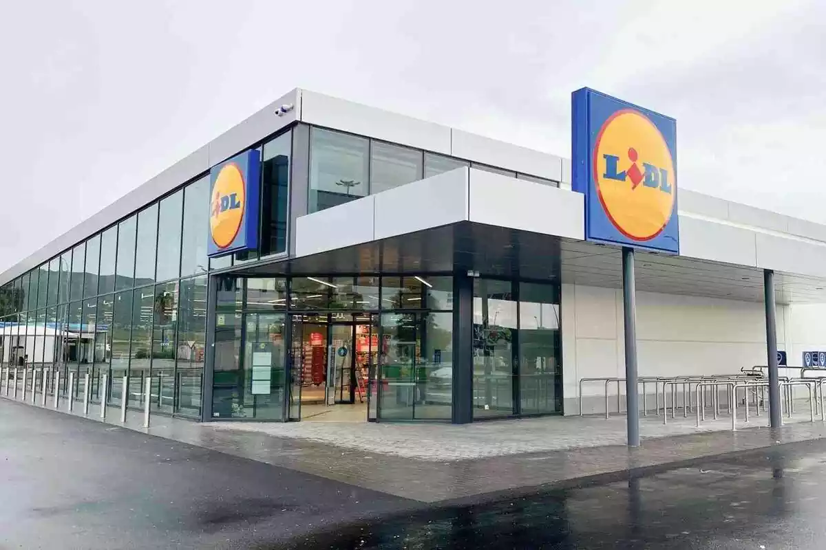 Edifici d'un supermercat de Lidl