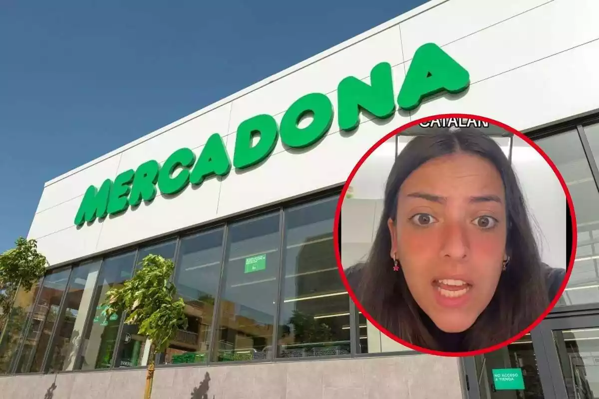 Imatge exterior Mercadona i tik toker de Múrcia