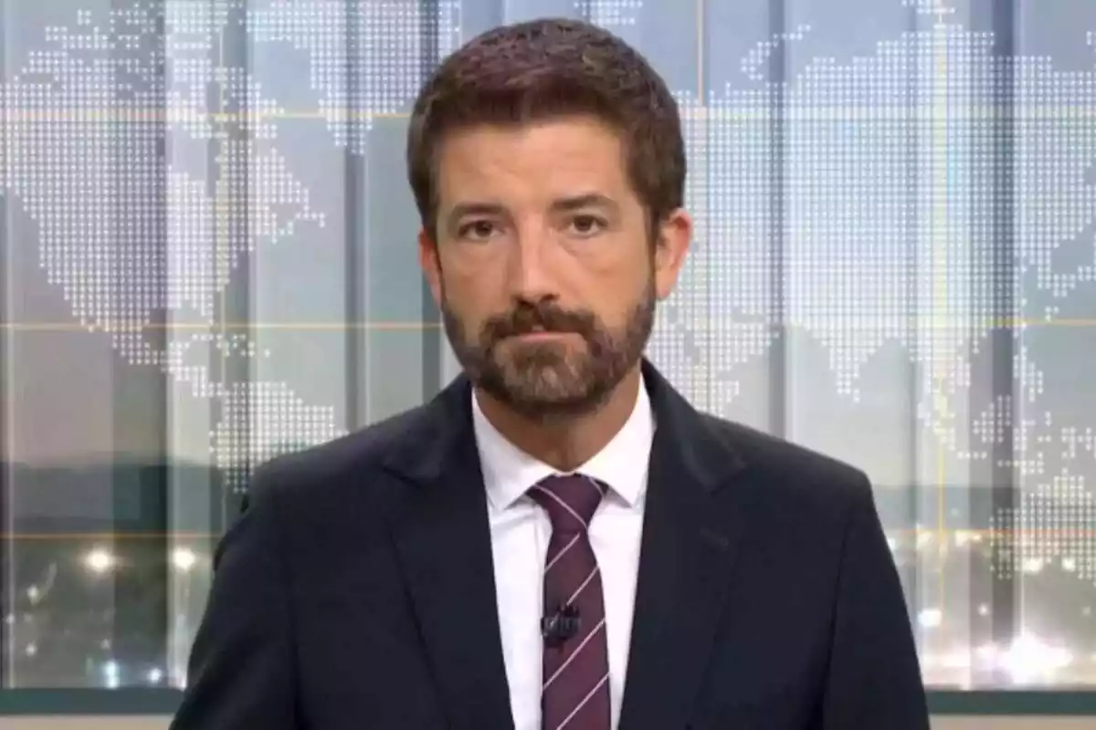 Toni Cruanyes, el presentador del Telnotícies Vespre de TV3