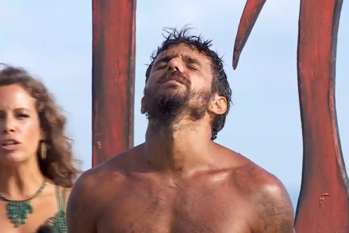Manuel a la cerimònia de salvació de 'Supervivientes' Manuel a la cerimònia de salvació de 'Supervivientes'