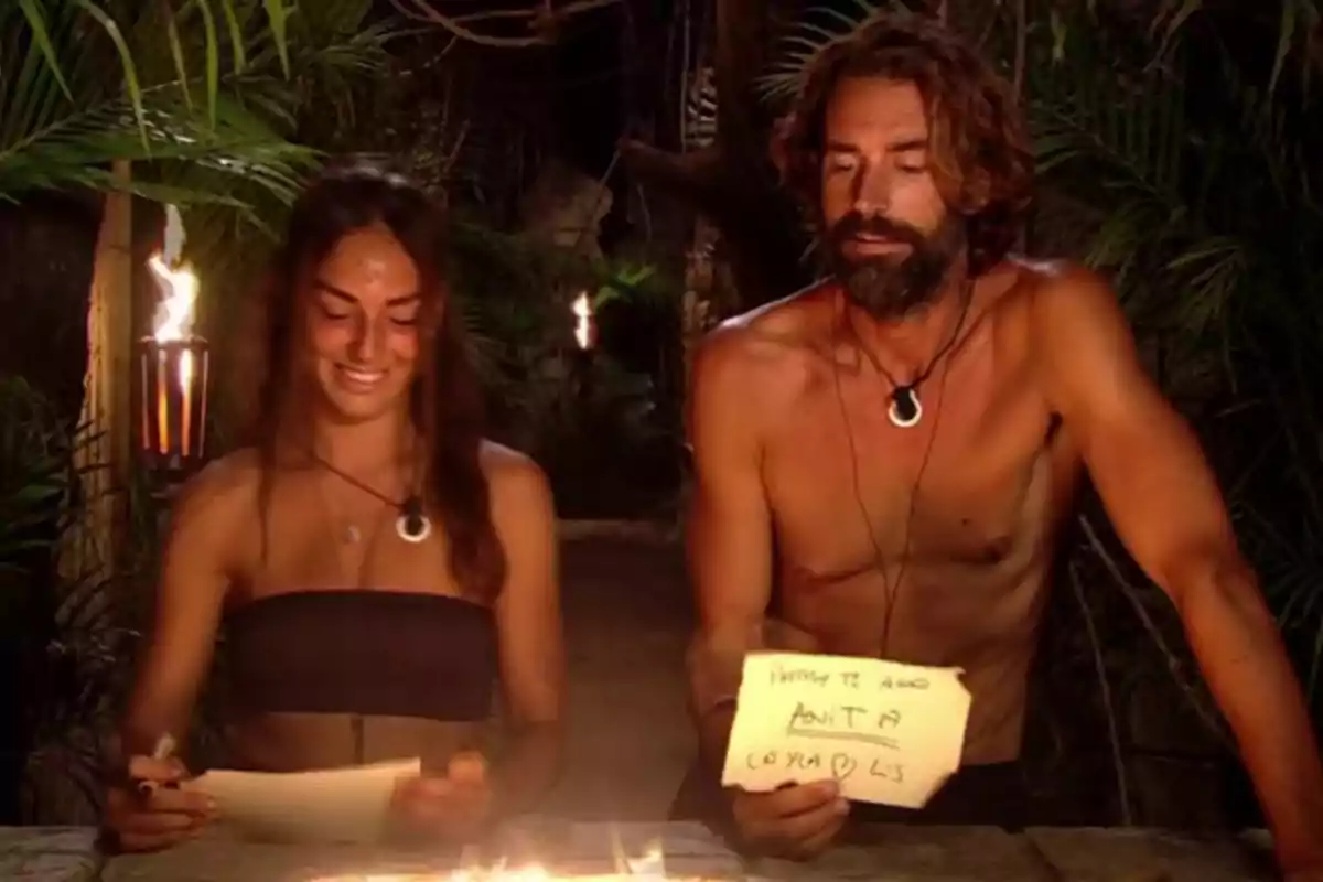Anita Williams i Álex Adrover nominen a 'Supervivientes' Anita Williams i Álex Adrover nominen a 'Supervivientes'