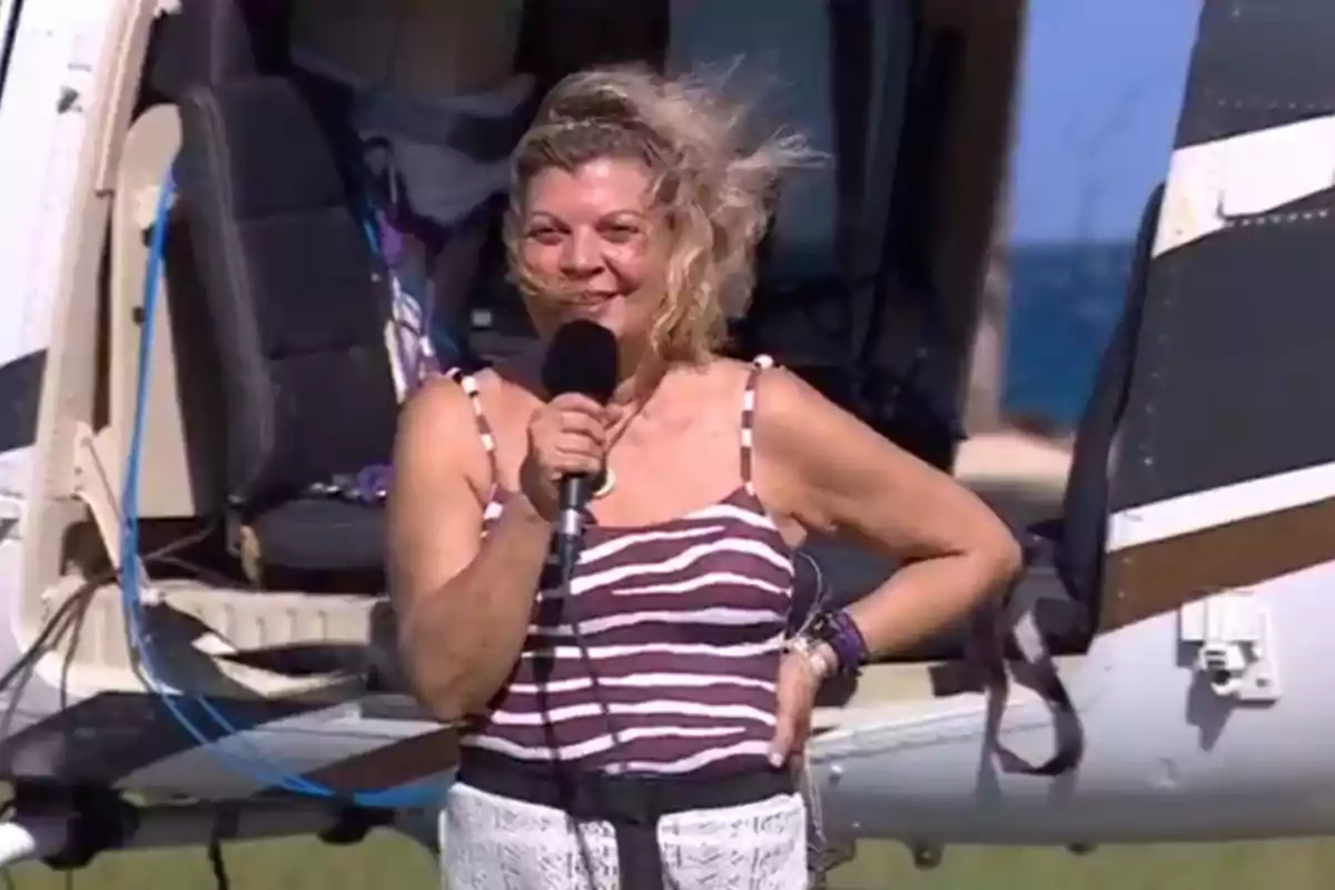 Terelu Campos en 'Supervivientes' Terelu Campos en 'Supervivientes'